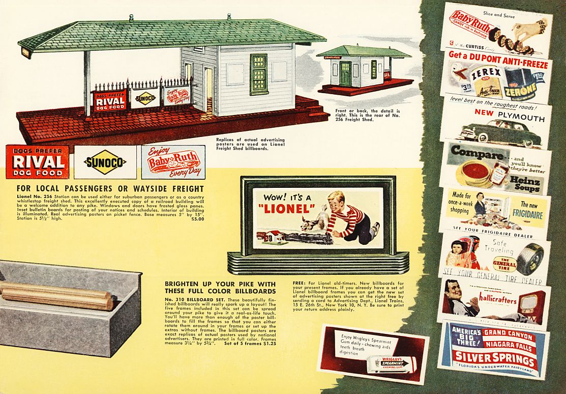 Lionel Consumer Catalogs, 1951, Pages 30 & 31