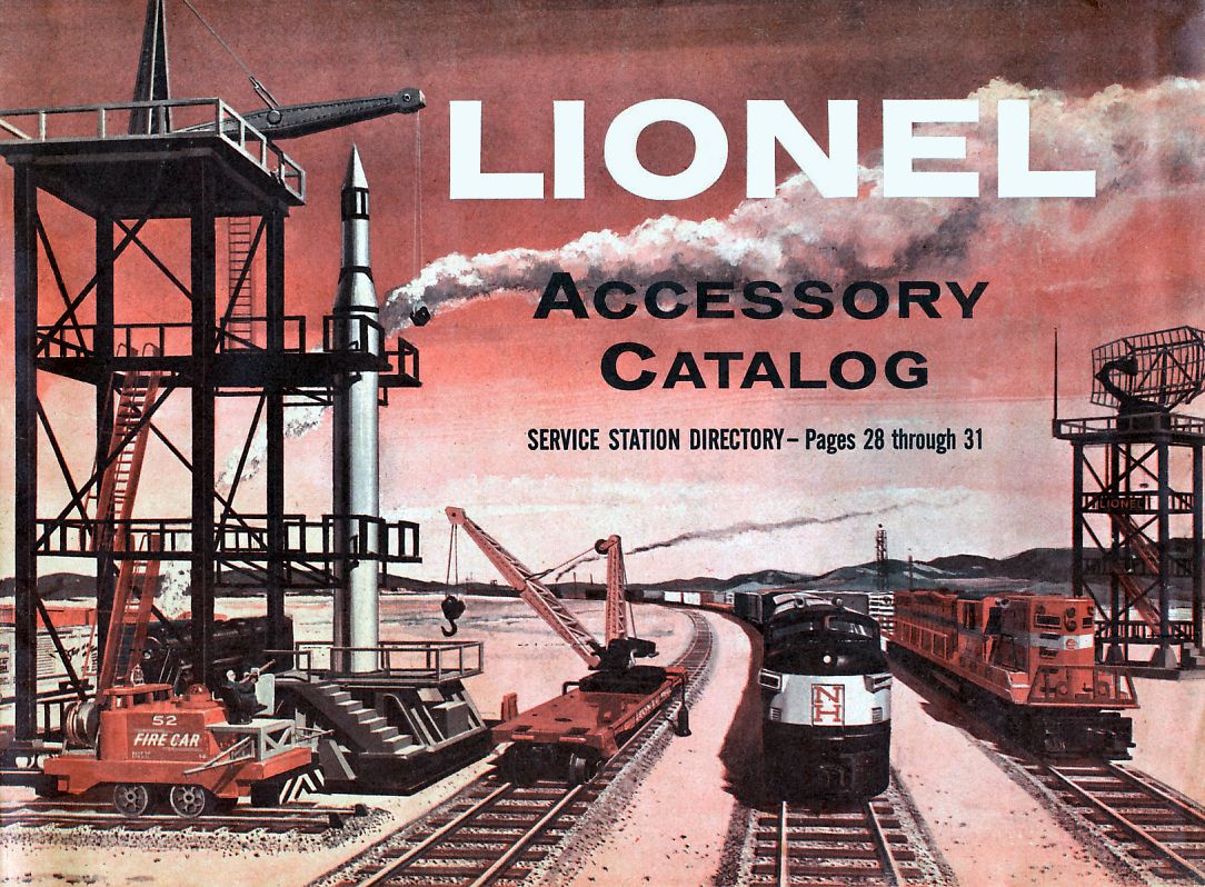 Lionel Consumer Catalogs, 1958 Accessory, Page 1