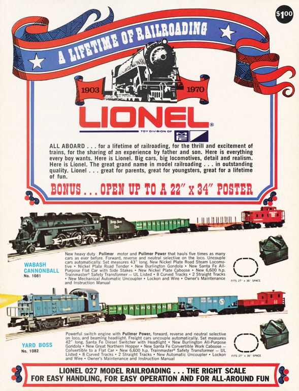 Lionel Consumer Catalogs Digital Archive, 1970 1979