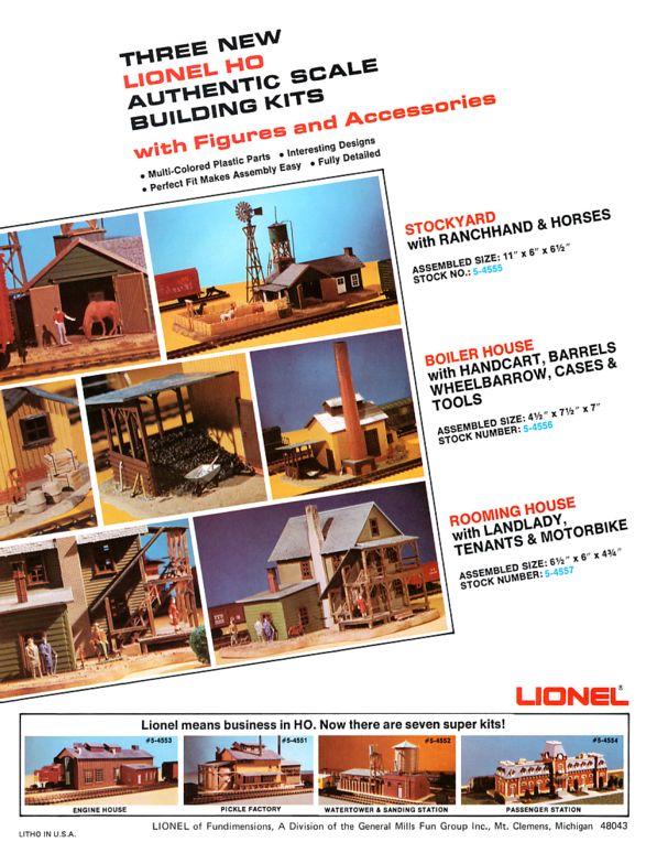 Lionel Consumer Catalogs Digital Archive, 1970 1979