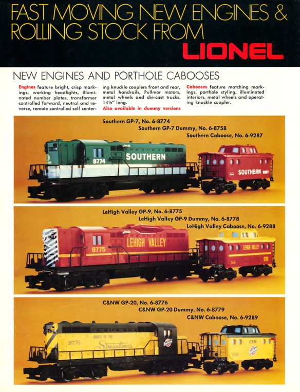Lionel Consumer Catalogs Digital Archive, 1970 1979