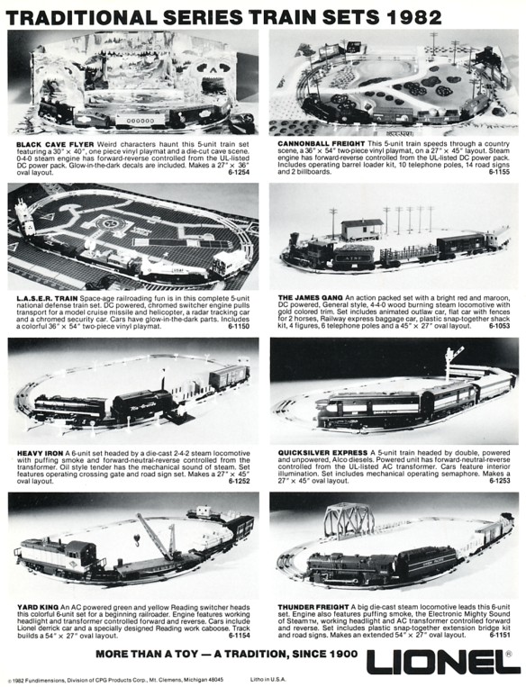 Lionel Consumer Catalogs Digital Archive, 1980 1989