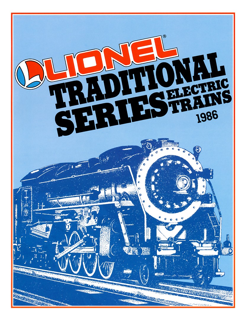 Lionel Consumer Catalogs, 1986 Traditional Series, Page 1