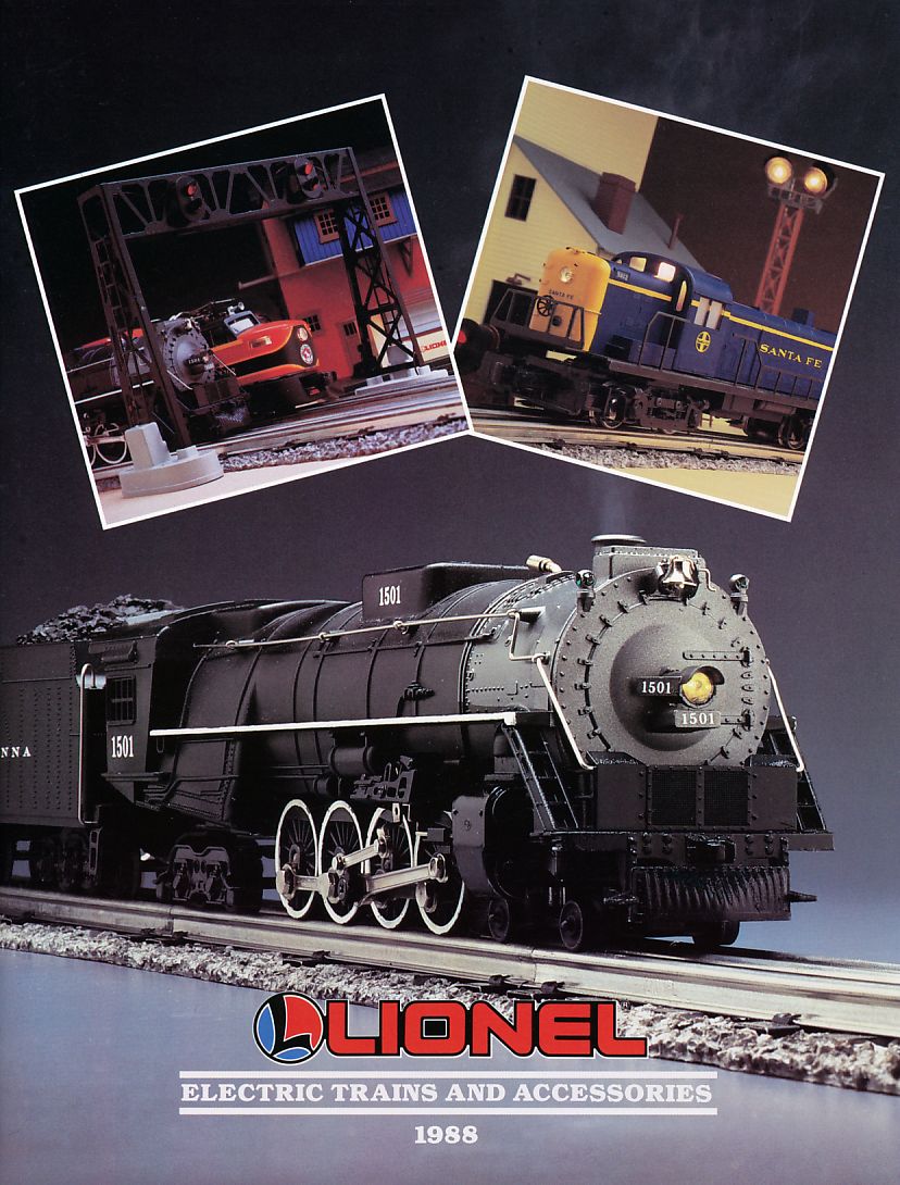 Lionel Consumer Catalogs, 1988 Traditional/Collector Lines Combined, Page 1