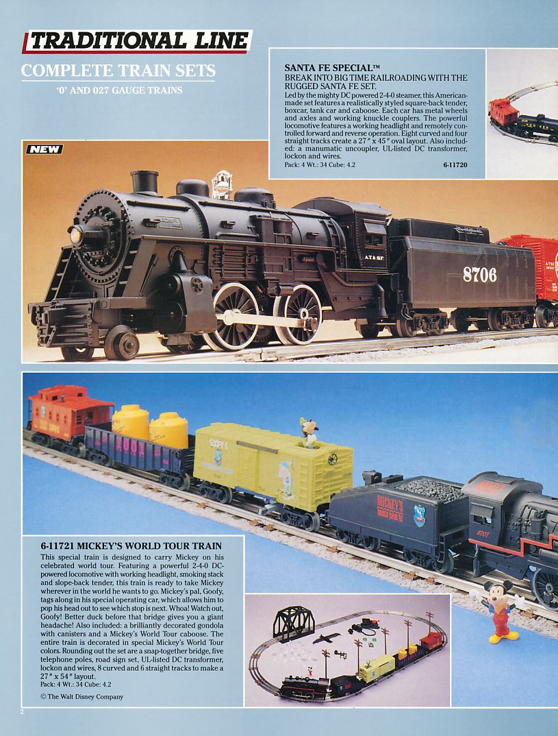 Lionel Consumer Catalogs, 1991 Book Two, Page 4