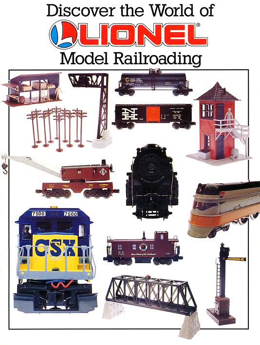 Lionel Consumer Catalogs, 1993 Discover the World of Lionel Model