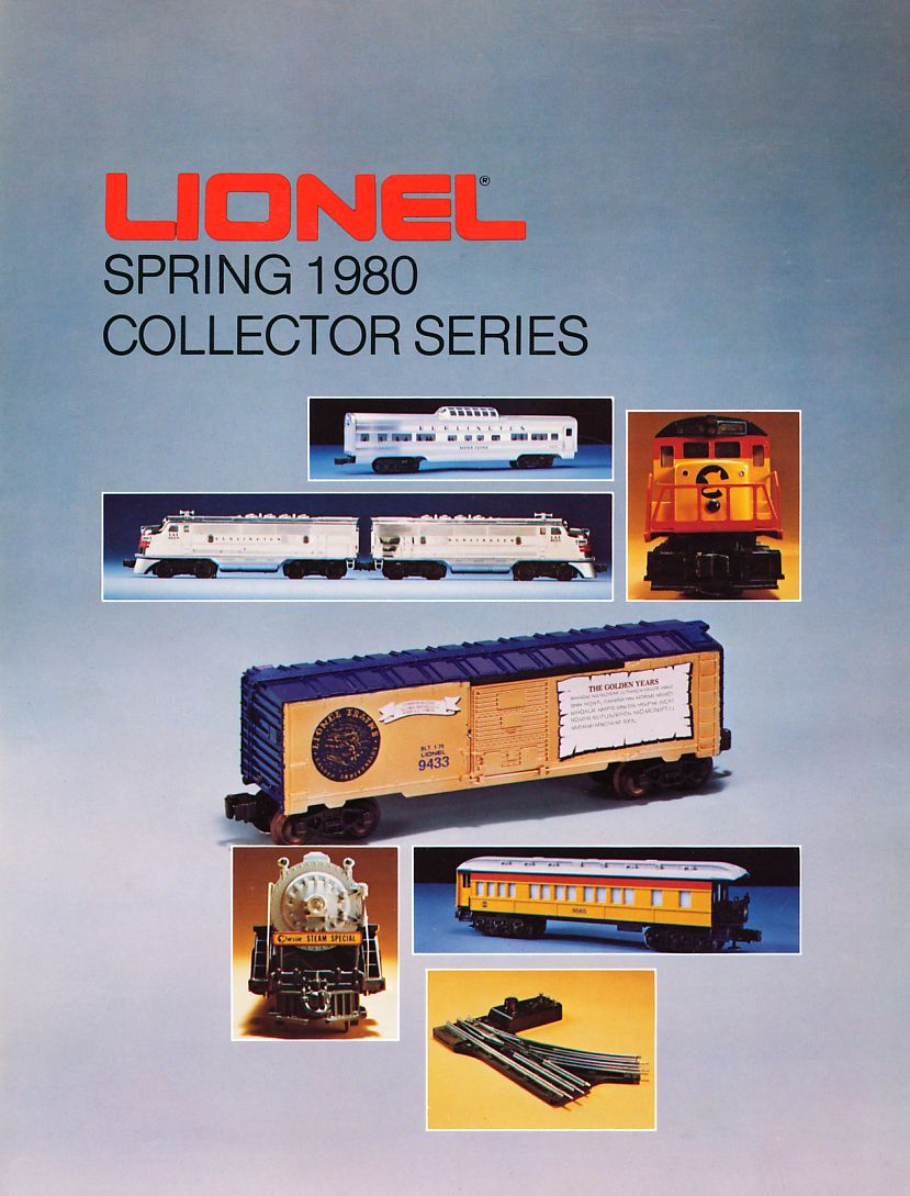 Lionel Consumer Catalogs, 1980 Spring Collector Series Folder, Page 1
