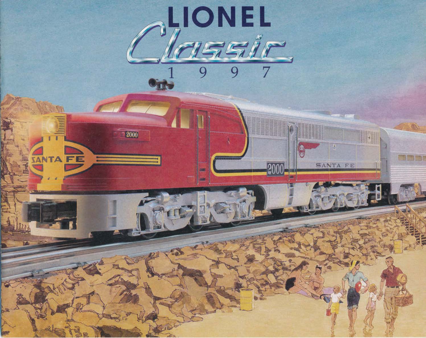1997 Santa Fe Lionel Catalog