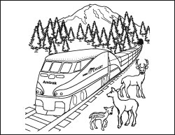 Amtrak Cascades train
