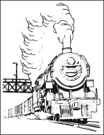 steam freight train