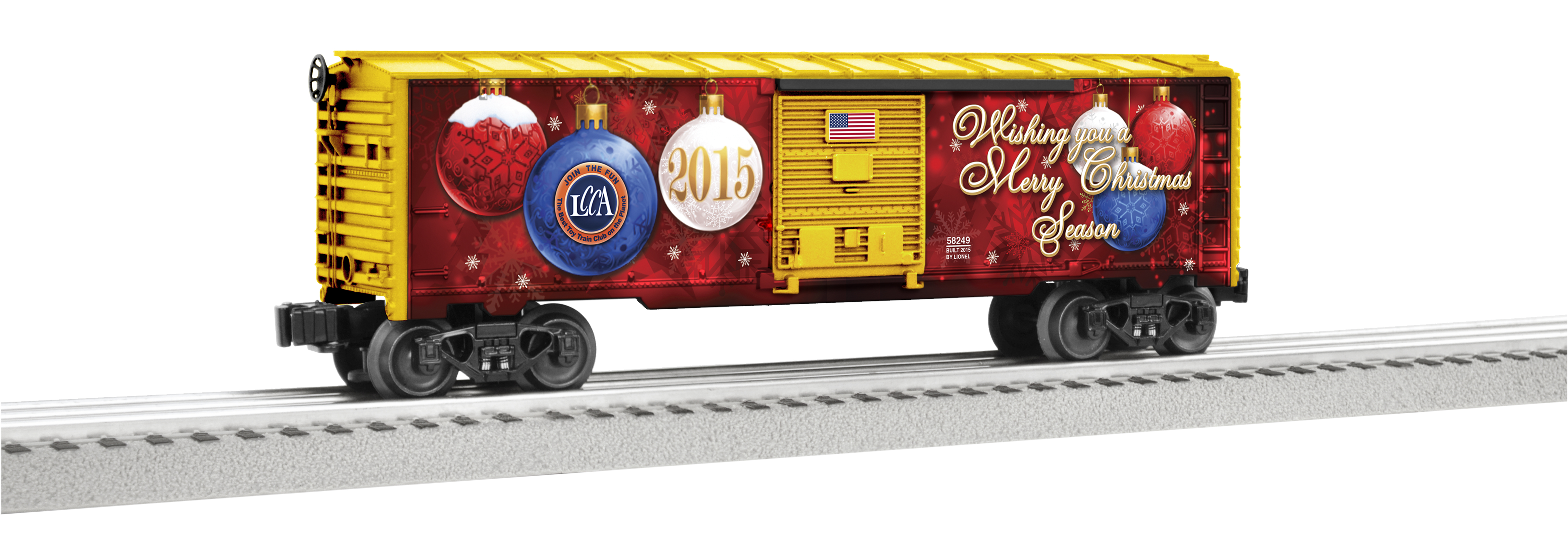 lionel 2018 christmas boxcar