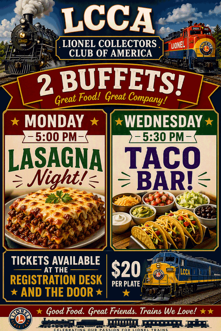 Buffet poster for Denver Convention