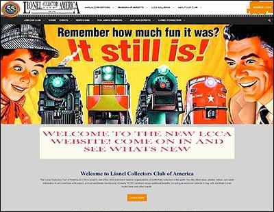 LCCA website homepage