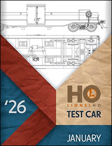 2026 HO Scale Test Car